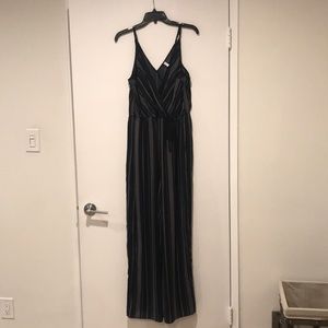 Navy blue and grey Jumpsuit